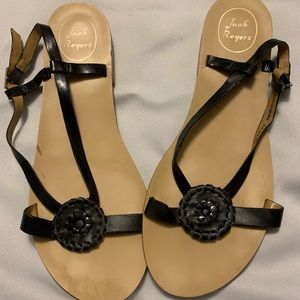 Black Jack Rogers sandals